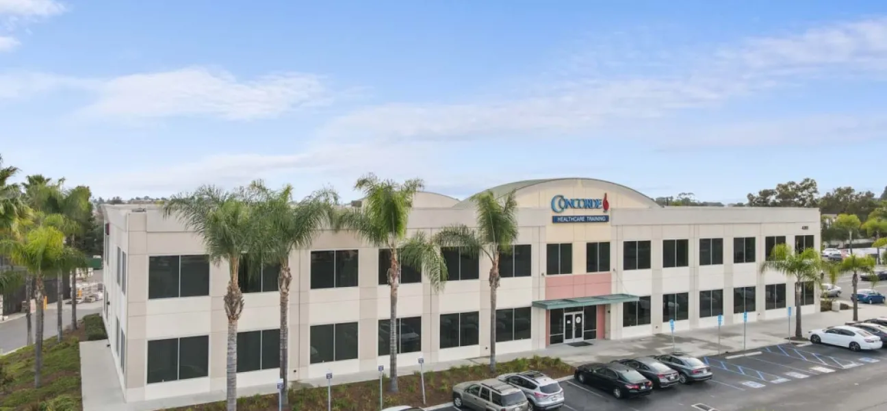 Concorde Healthcare Training Building in San Diego California