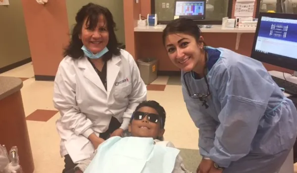 Concorde students provide dental services to local kids.